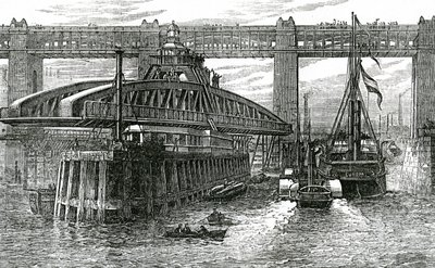 Opening of the New Swing Bridge at Newcastle-upon-Tyne by English School